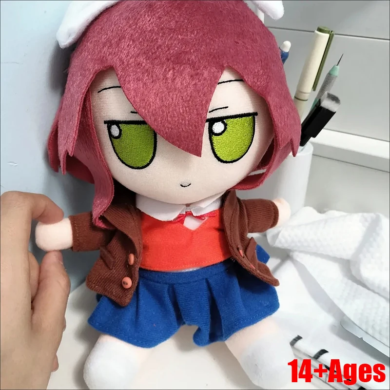 Anime Natsuki Monika Sayori Yuri Cosplay Doll Cute Cartoon Character Sitting Posture Girl Plush Cotton Doll Room Decoration
Anime Natsuki Monika Sayori Yuri Cosplay Doll Cute Cartoon Character Sitting Posture Girl Plush Cotton Doll Room Decoration