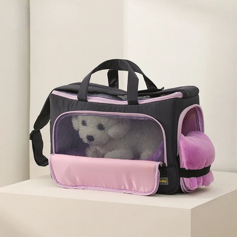Portable Shoulder Dog Carrier Bag with Breathable Mesh for Small Dog Puppy Handbag Dog Accessories Transport Carrier for Pets
Portable Shoulder Dog Carrier Bag with Breathable Mesh for Small Dog Puppy Handbag Dog Accessories Transport Carrier for Pets