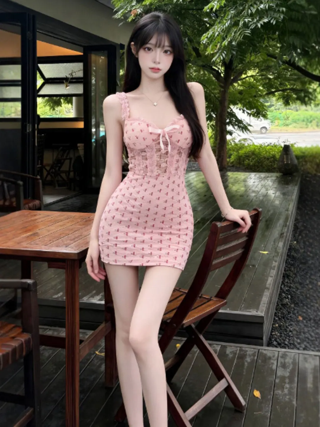 Retro Unique Beautiful Floral Print Halter Dress Slim Fit Short Skirt Fashionable Summer Cotton Blend No Sleeve U Neck Dress
Retro Unique Beautiful Floral Print Halter Dress Slim Fit Short Skirt Fashionable Summer Cotton Blend No Sleeve U Neck Dress