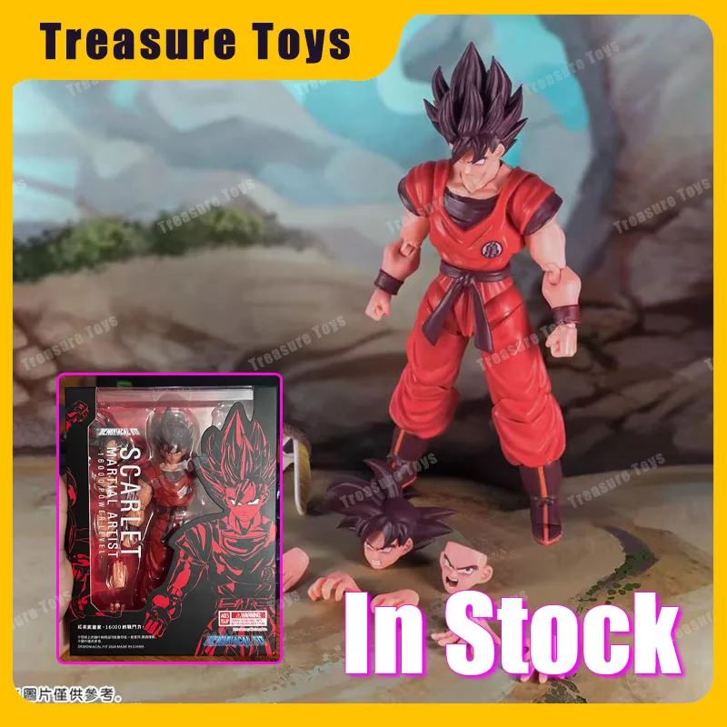 Demoniacal Fit Dragon Ball Z SHF Son Goku Scarlet Martial Artist 16000 Power Level Anime Action Figure Figurine Toys Gifts
Demoniacal Fit Dragon Ball Z SHF Son Goku Scarlet Martial Artist 16000 Power Level Anime Action Figure Figurine Toys Gifts