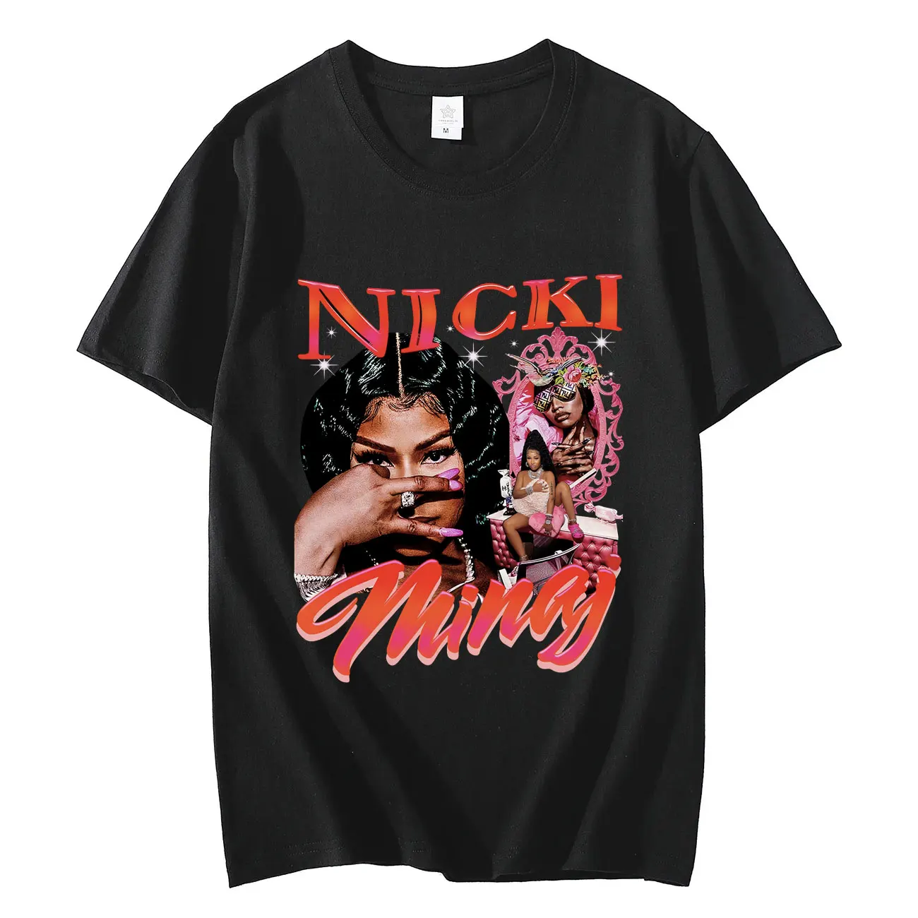 Hot Sale Rapper Nicki Minaj Graphic T Shirts Men's Women Fashion Hip Hop Short Sleeve T-shirt Vintage Casual Oversized T-shirts
Hot Sale Rapper Nicki Minaj Graphic T Shirts Men's Women Fashion Hip Hop Short Sleeve T-shirt Vintage Casual Oversized T-shirts