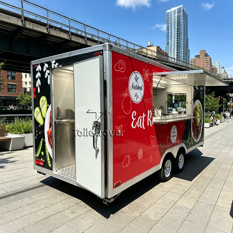 Commercial Food Trailer Crepe Dessert Food Truck Coffee Mobile Food Trailer with Bakery Case Vintage Custom Food Truck
Commercial Food Trailer Crepe Dessert Food Truck Coffee Mobile Food Trailer with Bakery Case Vintage Custom Food Truck
