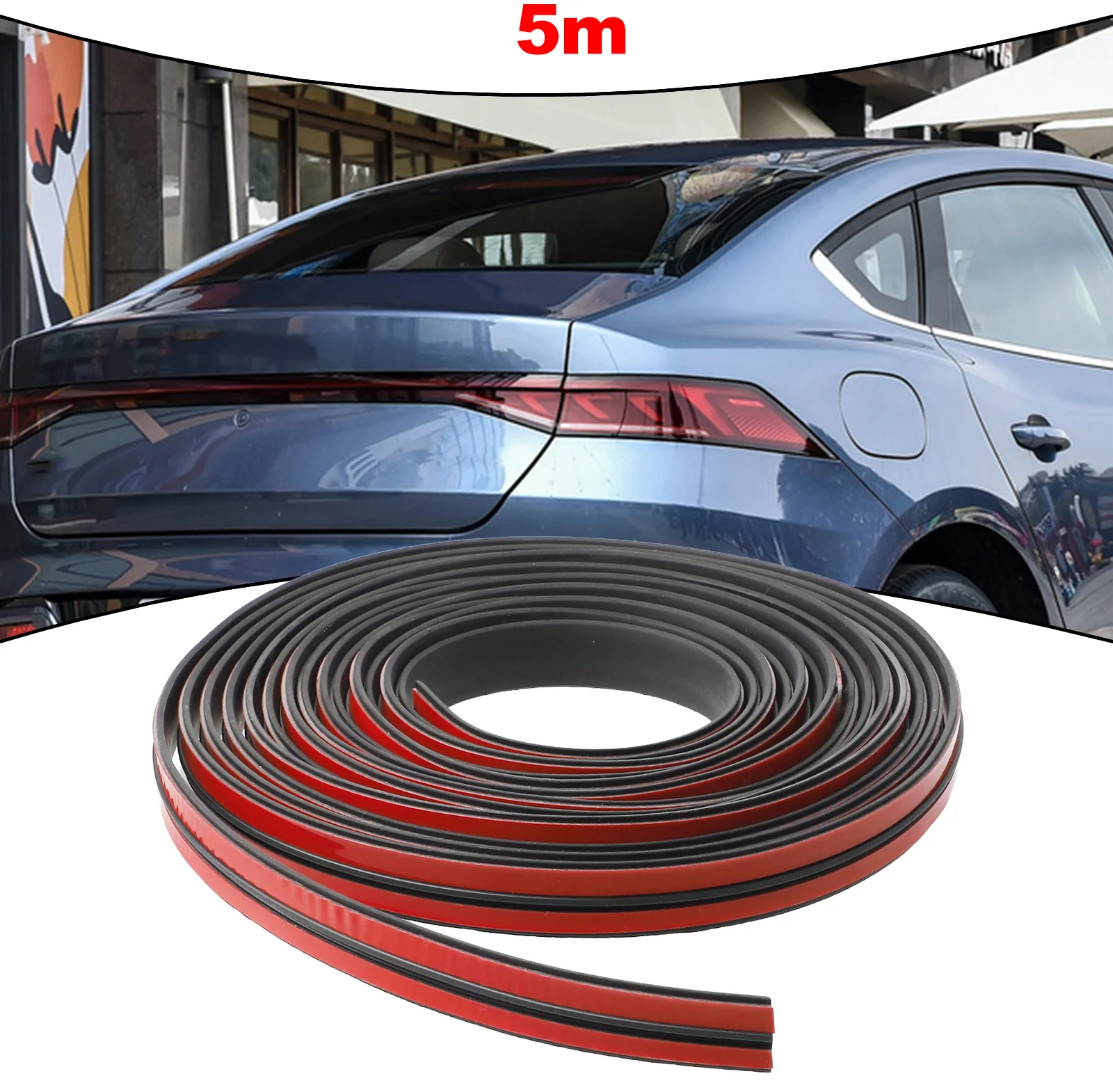 1* Car Sealing Strip 5m Car Windshield Roof Rubber Insulation Seal Strip Edge Protector Sealing Trim Noise Insulation Leakprook
1* Car Sealing Strip 5m Car Windshield Roof Rubber Insulation Seal Strip Edge Protector Sealing Trim Noise Insulation Leakprook