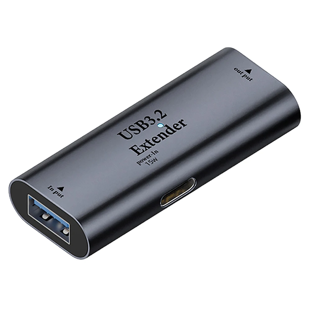 USB 3.2 Signal Amplifier Extender PD15W 5Gbps High-Speed Transmission Mini Portable Extender for Phone Laptop Camera
USB 3.2 Signal Amplifier Extender PD15W 5Gbps High-Speed Transmission Mini Portable Extender for Phone Laptop Camera