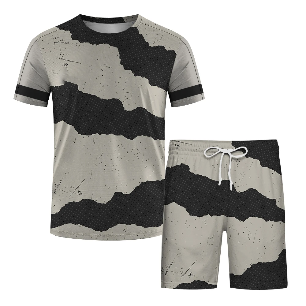 Badminton Tennis Sports Men's Summer Sets Casual Short Sleeve Tees and Shorts 2 Piece Fashion Running Training Suit Loose Outfit
Badminton Tennis Sports Men's Summer Sets Casual Short Sleeve Tees and Shorts 2 Piece Fashion Running Training Suit Loose Outfit