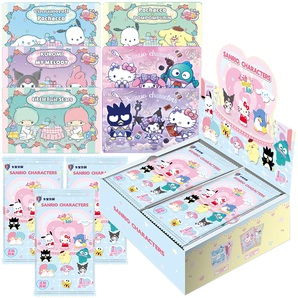 KABAO оригинальная коллекционная карта Sanrio, японская мультяшная звезда, семейные изысканные редкие карты, любимые подарки для девочек на день рождения
KABAO оригинальная коллекционная карта Sanrio, японская мультяшная звезда, семейные изысканные редкие карты, любимые подарки для девочек на день рождения