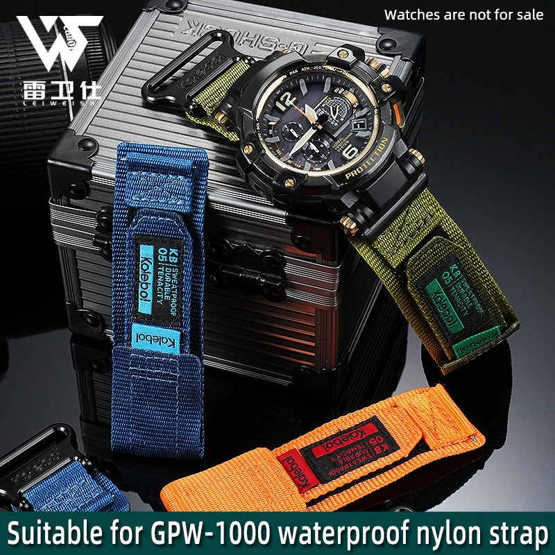 Для Casio G-SHOCK 5410, нейлоновый ремешок для часов GPW-1000 GPW 1000, модифицированный холщовый ремешок для часов, мужской спортивный браслет, ремешок для часов
Для Casio G-SHOCK 5410, нейлоновый ремешок для часов GPW-1000 GPW 1000, модифицированный холщовый ремешок для часов, мужской спортивный браслет, ремешок для часов