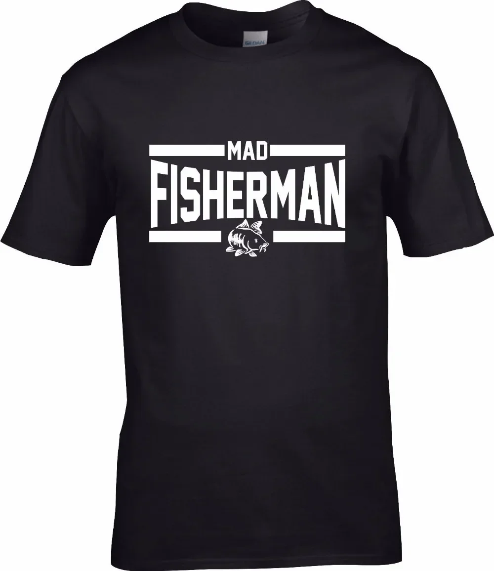 Hot Sale Mad Fisherman Anglers Gift T-Shirt 100% Cotton O-Neck Summer Short Sleeve Casual Mens T-shirt Size S-3XL 
Hot Sale Mad Fisherman Anglers Gift T-Shirt 100% Cotton O-Neck Summer Short Sleeve Casual Mens T-shirt Size S-3XL