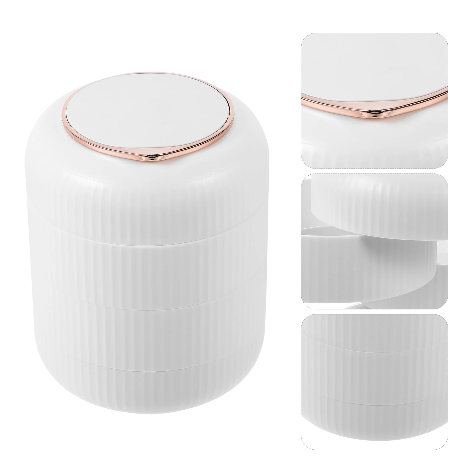 Rotatable Jewelry Organizer Earring Holder Multi Layer Storage Box Necklace Display Stand For Women Gift Decorative Box Case
Rotatable Jewelry Organizer Earring Holder Multi Layer Storage Box Necklace Display Stand For Women Gift Decorative Box Case