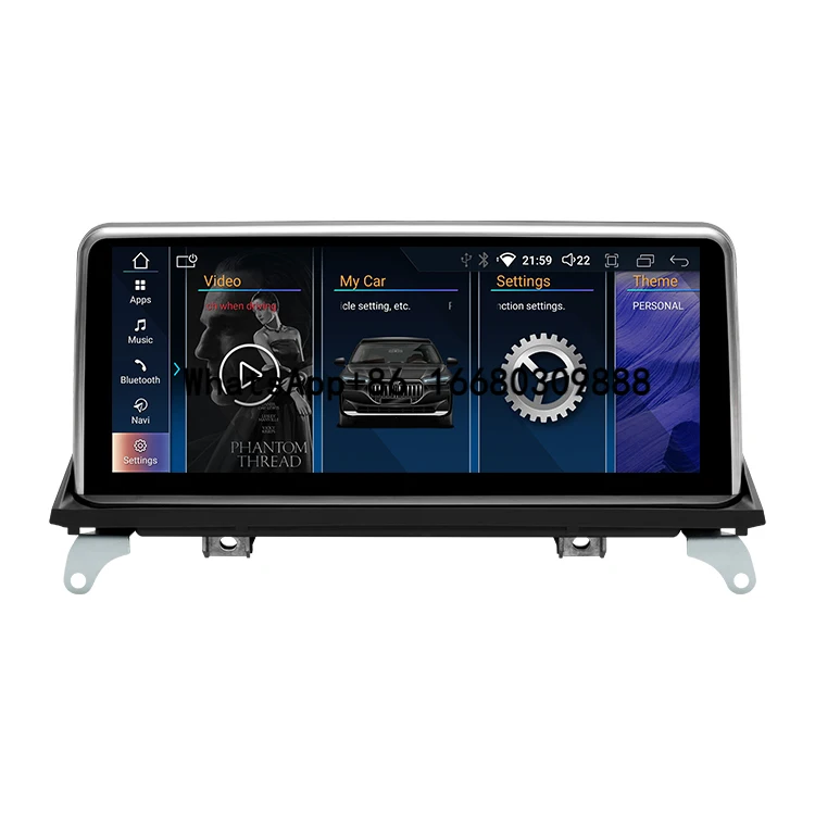 Android 13.0 Car Dvd Player for X5 E70 X6 E71 (2007-2013) CCC CIC System Autoradio Gps Navigation Car Multimedia System PC
Android 13.0 Car Dvd Player for X5 E70 X6 E71 (2007-2013) CCC CIC System Autoradio Gps Navigation Car Multimedia System PC