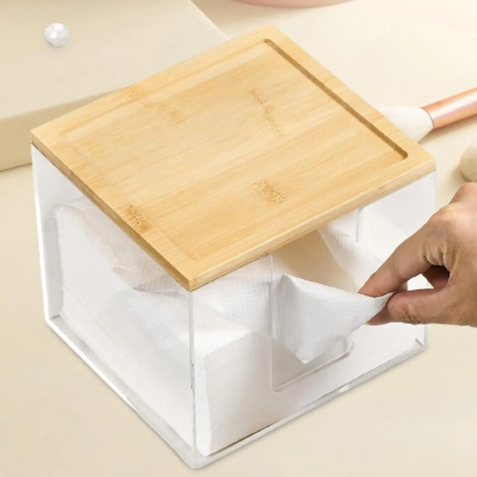Tissue Box Multifunction Stable Transparent Tissue Storage Rack Organization for Hotel Office Apartment Living Room Vanity
Tissue Box Multifunction Stable Transparent Tissue Storage Rack Organization for Hotel Office Apartment Living Room Vanity
