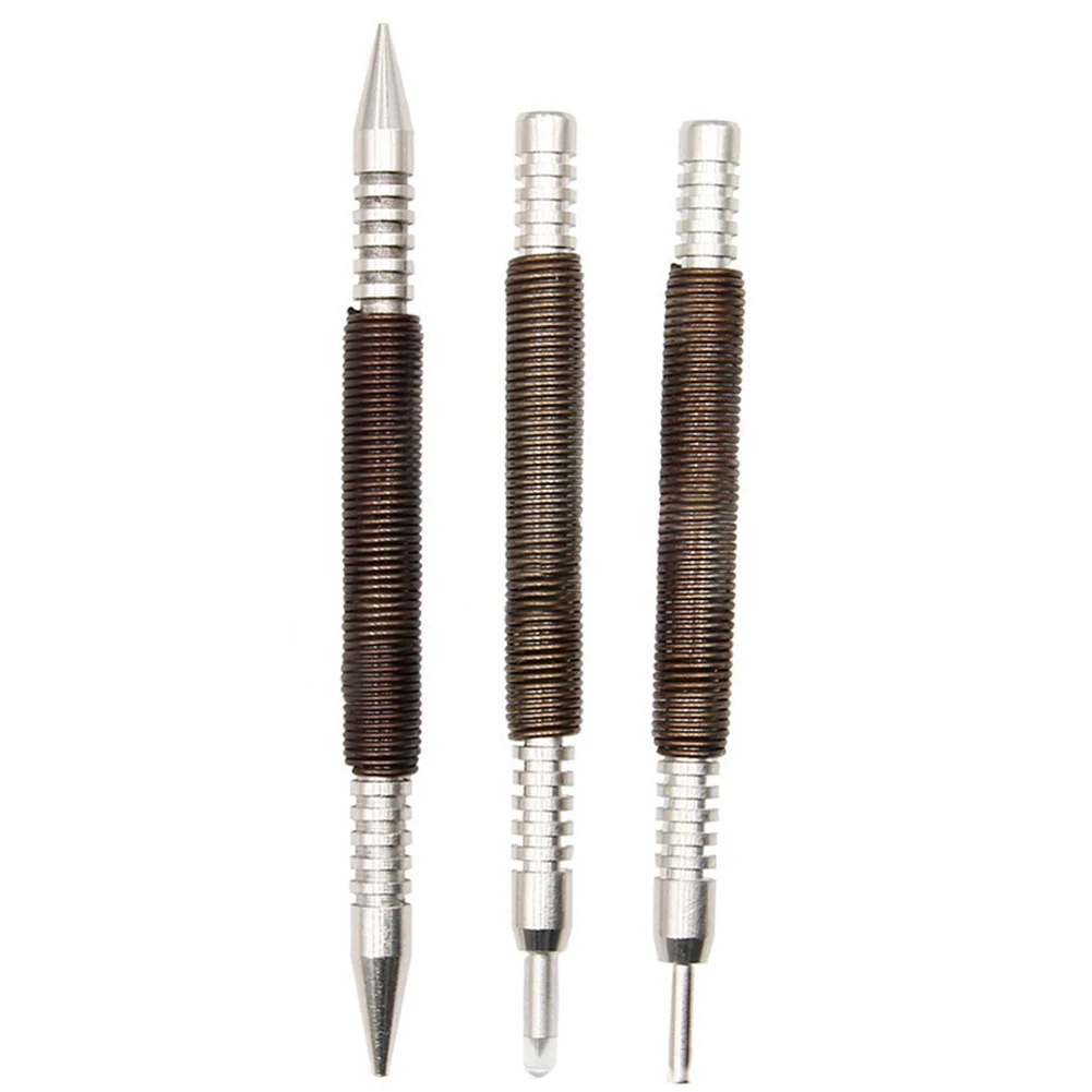 Center Pin Punch Set Spring Loaded Marking Tool DIY Projects Efficiently Sink Nails High-quality Materials Narrow Space Design
Center Pin Punch Set Spring Loaded Marking Tool DIY Projects Efficiently Sink Nails High-quality Materials Narrow Space Design