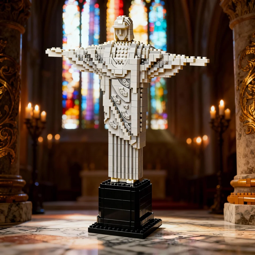 Конструктор KNEW BUILT 3D «Христианский спаситель» из микро-мини-блоков – Священный декор для стола, головоломка для взрослых, религиозный подарок для любителей веры
Конструктор KNEW BUILT 3D «Христианский спаситель» из микро-мини-блоков – Священный декор для стола, головоломка для взрослых, религиозный подарок для любителей веры