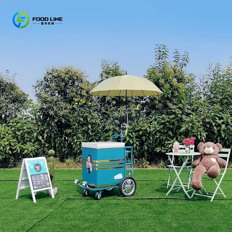 Customized Fast Shipping Hand Push Cart Ice Cream Pozzetti Cart Outside Gelato Display Freezer Supported Wholesale
Customized Fast Shipping Hand Push Cart Ice Cream Pozzetti Cart Outside Gelato Display Freezer Supported Wholesale