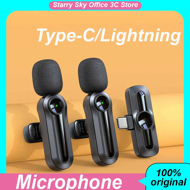 Новинка 2025 года, беспроводной петличный микрофон, 2,4G, мини-портативный интеллектуальный микрофон с шумоподавлением для прямой трансляции, запись, видеоблог, микрофон
Новинка 2025 года, беспроводной петличный микрофон, 2,4G, мини-портативный интеллектуальный микрофон с шумоподавлением для прямой трансляции, запись, видеоблог, микрофон
