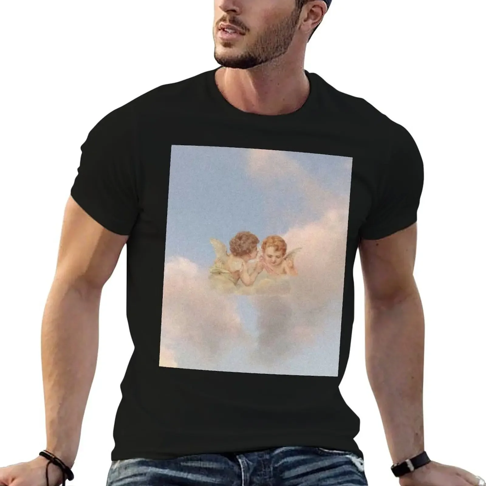 Renaissance Cloud Angels T-Shirt Short sleeve tee valentines boutique clothes sports fans cheap stuff men t shirt
Renaissance Cloud Angels T-Shirt Short sleeve tee valentines boutique clothes sports fans cheap stuff men t shirt