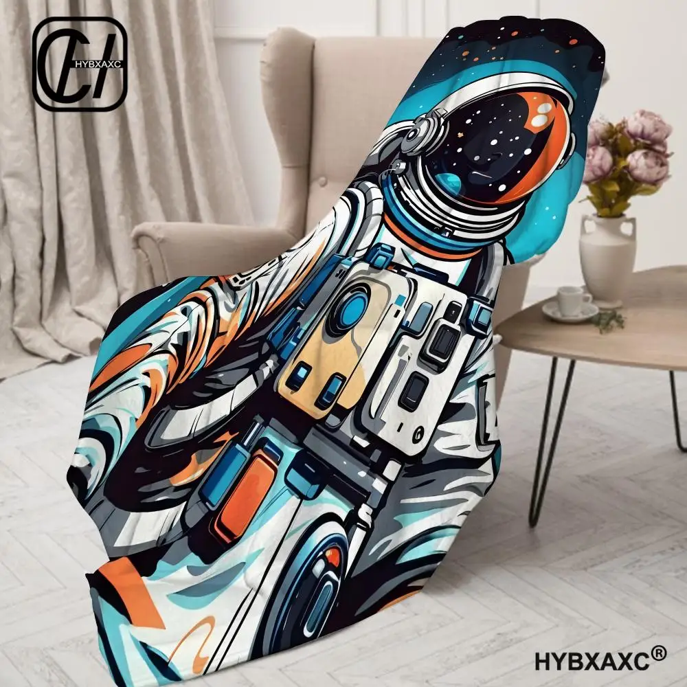 Luxury Space Astronaut Throw Blanket Aesthetic Art Flannel Blanket Portable Home Travel Camping Sofa Picnic Thickening Flannel 
Luxury Space Astronaut Throw Blanket Aesthetic Art Flannel Blanket Portable Home Travel Camping Sofa Picnic Thickening Flannel