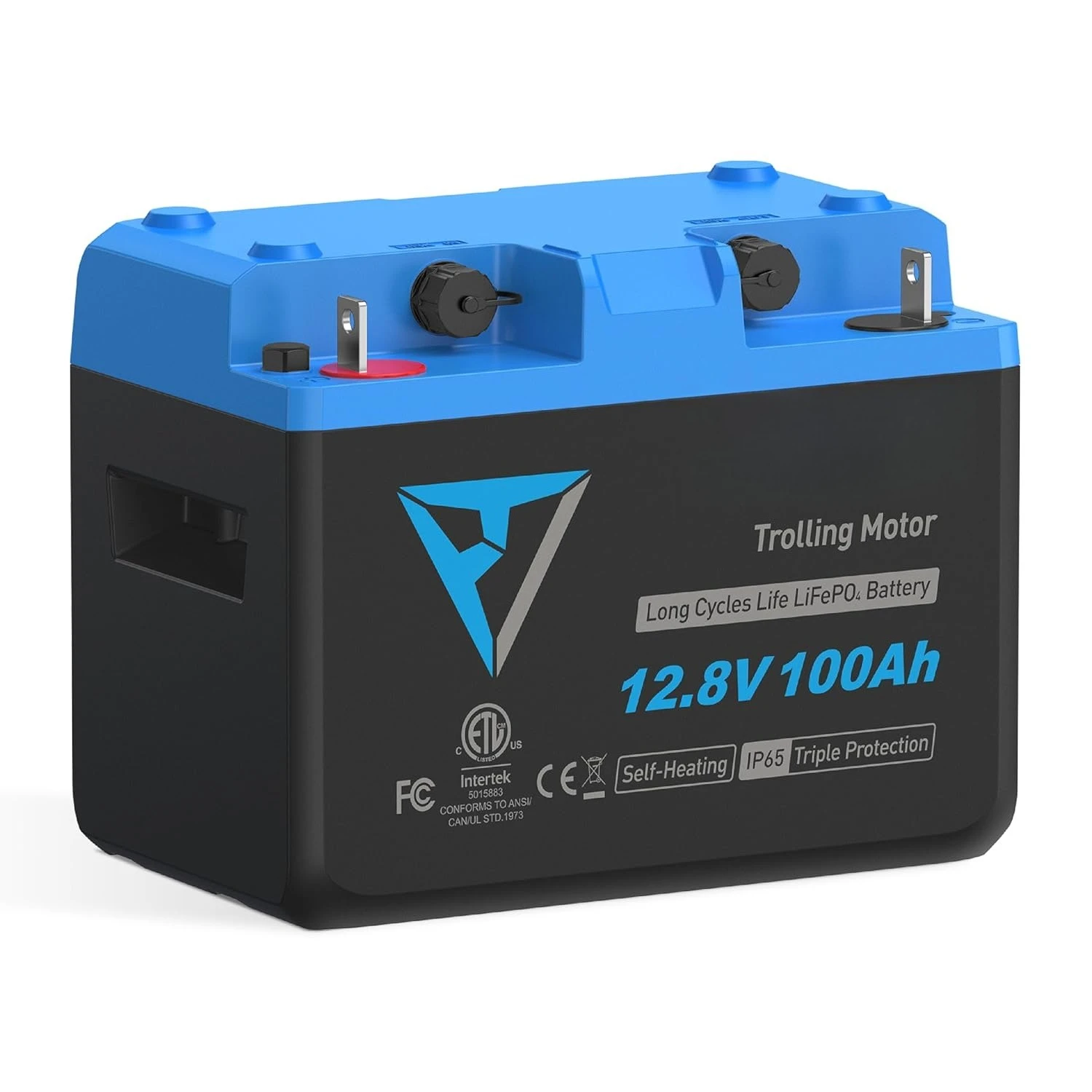 12.8V 100Ah LiFePO4 Lithium Battery with Bluetooth, 1280Wh Trolling Motor Battery with Buit-in 300A BMS, Self-Heating,, Custom
12.8V 100Ah LiFePO4 Lithium Battery with Bluetooth, 1280Wh Trolling Motor Battery with Buit-in 300A BMS, Self-Heating,, Custom