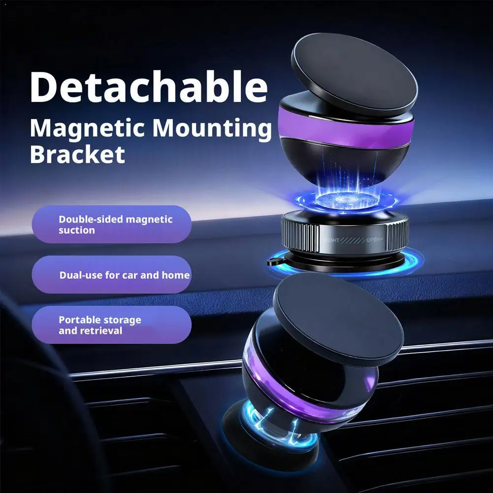  Сверхсильный магнитный держатель для телефона 360° ° Регулируемый вакуумный магнитный держатель для автомобильного телефона с поддержкой GPS, автомобильный держатель для телефона
Сверхсильный магнитный держатель для телефона 360° ° Регулируемый вакуумный магнитный держатель для автомобильного телефона с поддержкой GPS, автомобильный держатель для телефона