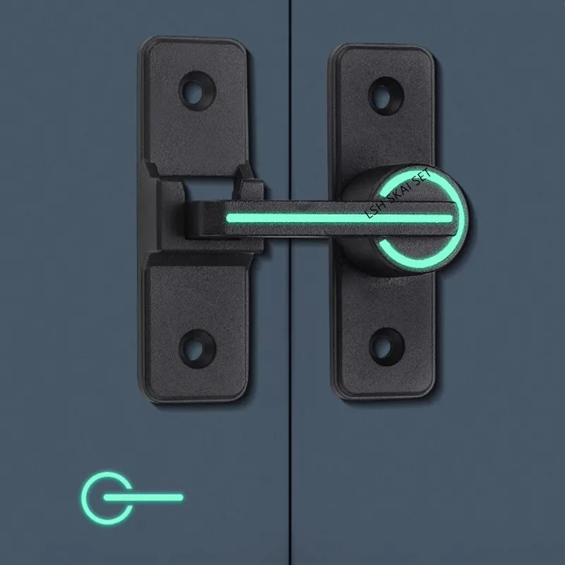 1PC 90/180-degree Luminous Latch Indoor Safety Door Window Lock Barn Door Buckle Kitchen Cabinet Door Locks Furniture Hardware
1PC 90/180-degree Luminous Latch Indoor Safety Door Window Lock Barn Door Buckle Kitchen Cabinet Door Locks Furniture Hardware