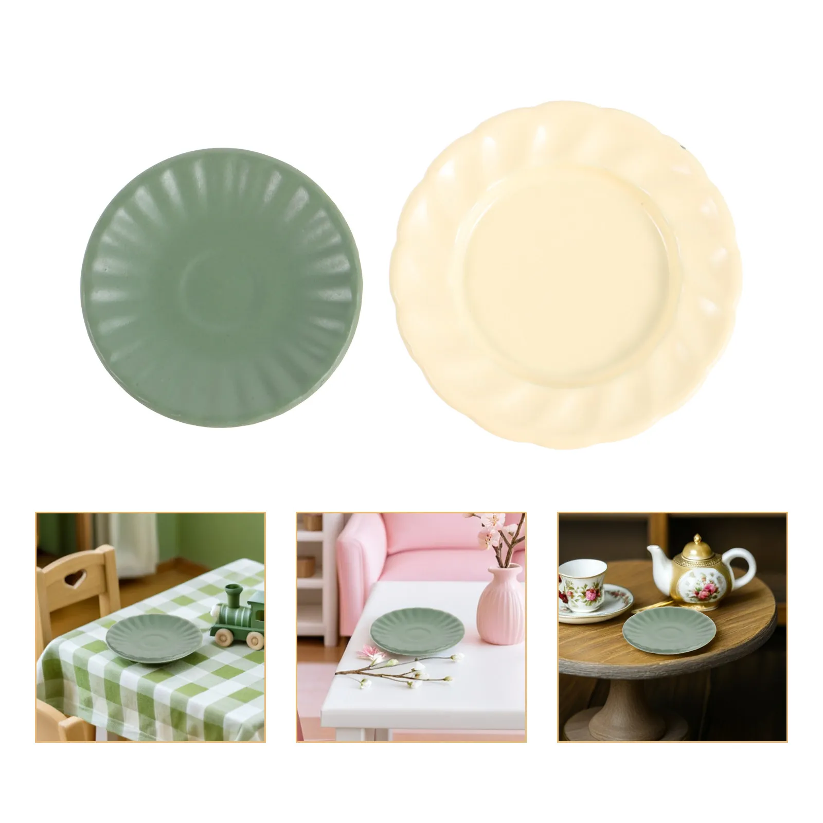 10Pcs Mini Candy Color Plates Miniature Dollhouse Kitchen Accessories 0.9x0.9 Inch Pastel Plastic Food Dishes Small Candy Themed
10Pcs Mini Candy Color Plates Miniature Dollhouse Kitchen Accessories 0.9x0.9 Inch Pastel Plastic Food Dishes Small Candy Themed