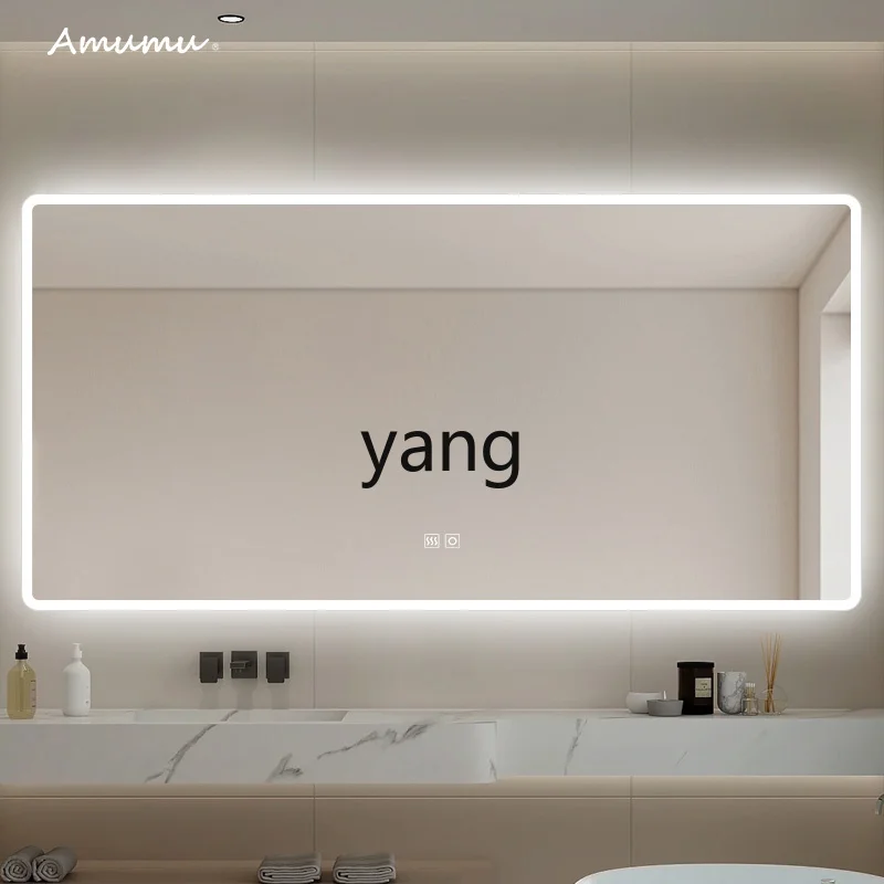 LMM anti-fog bathroom mirror white glass washstand makeup bathroom mirror smart high-end
LMM anti-fog bathroom mirror white glass washstand makeup bathroom mirror smart high-end