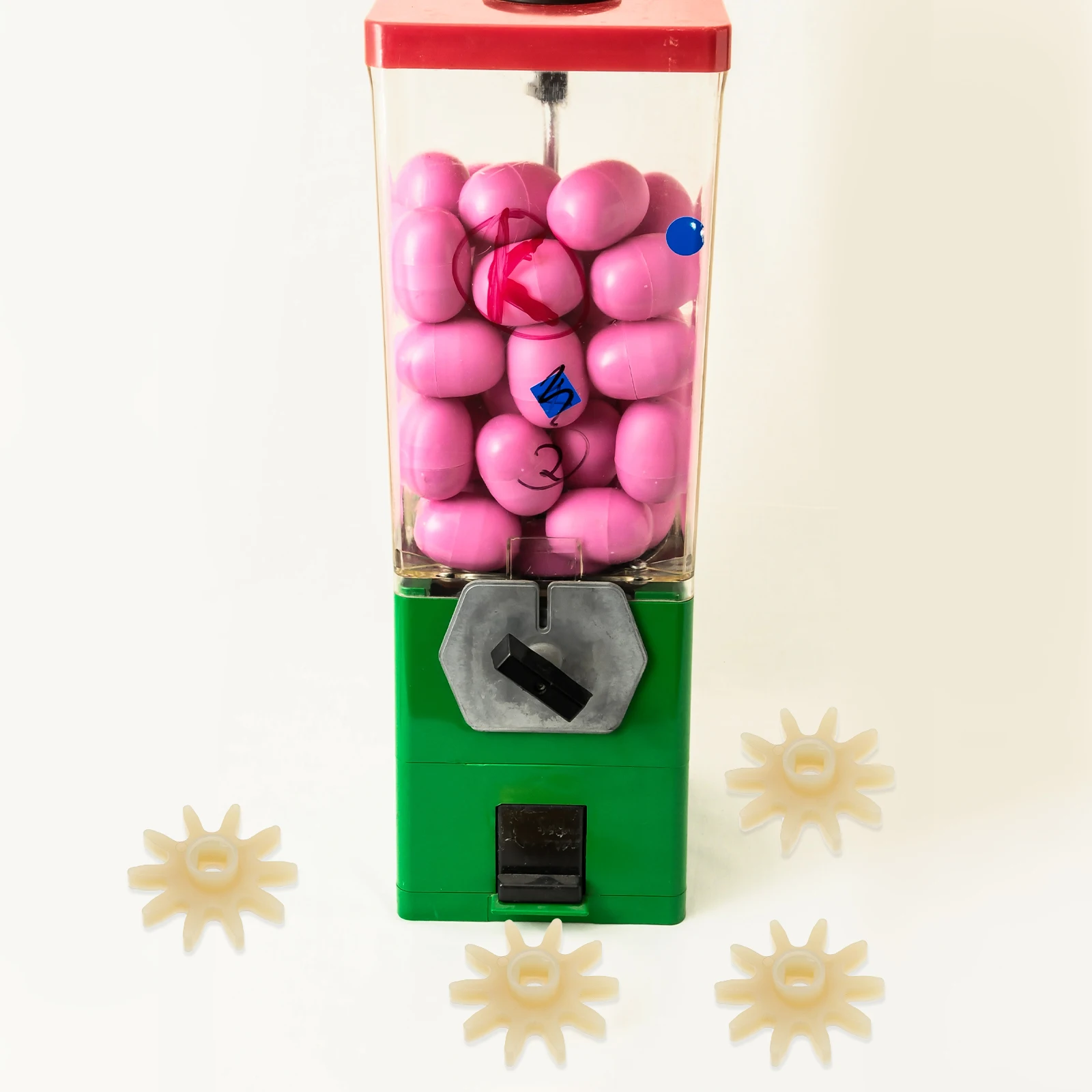 10pcs Candy Machine Gears Plastic Bubble Gum Replacement Parts Dispenser Mechanism Wheel Vending Accessories Mini
10pcs Candy Machine Gears Plastic Bubble Gum Replacement Parts Dispenser Mechanism Wheel Vending Accessories Mini