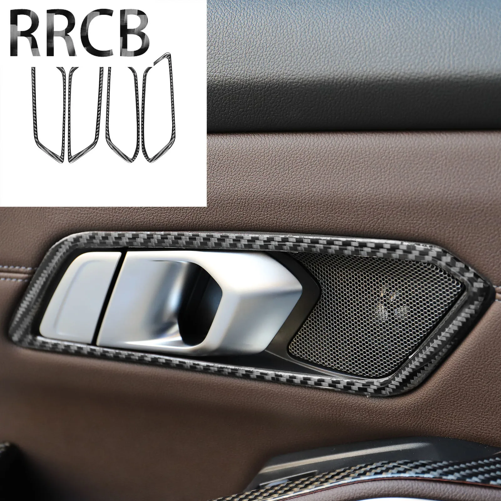 For BMW 3 Series G20 G28 325li 330d 335 2019-2021-2024 Carbon Fiber Door Handle Frame B Interior Car Accessories Cover Sticker
For BMW 3 Series G20 G28 325li 330d 335 2019-2021-2024 Carbon Fiber Door Handle Frame B Interior Car Accessories Cover Sticker
