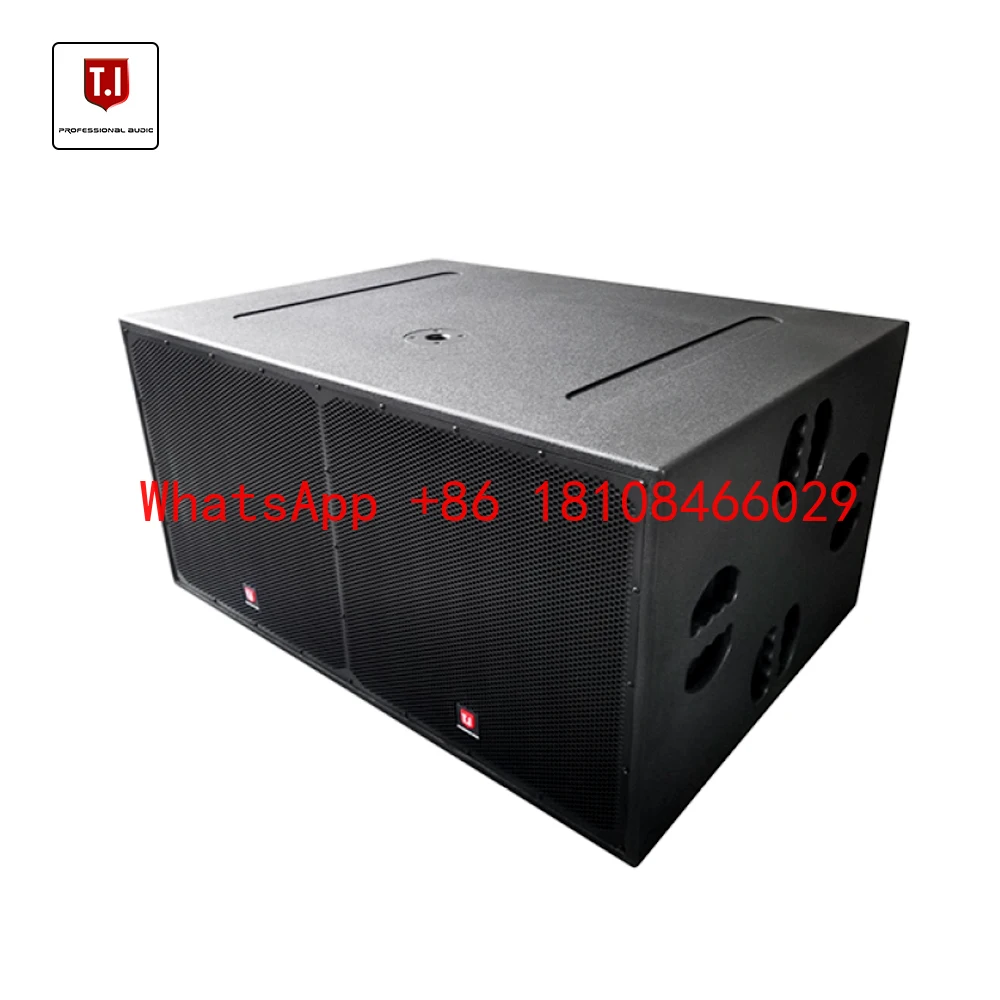 T.I LA218 Dual 18-inch Passive Full Range Loudspeaker Metal Shell Stage DJ Speaker
T.I LA218 Dual 18-inch Passive Full Range Loudspeaker Metal Shell Stage DJ Speaker