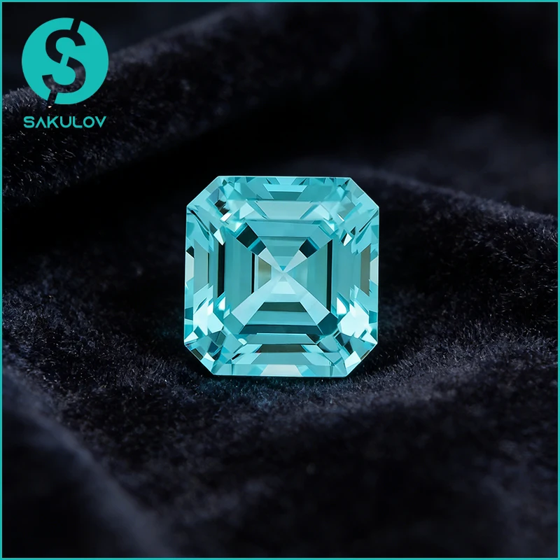 Lab Grown Paraiba Gemstone Asscher Cut Loose Gemstones Paraiba For Jewelry Making With Selectable AGL Certificate
Lab Grown Paraiba Gemstone Asscher Cut Loose Gemstones Paraiba For Jewelry Making With Selectable AGL Certificate