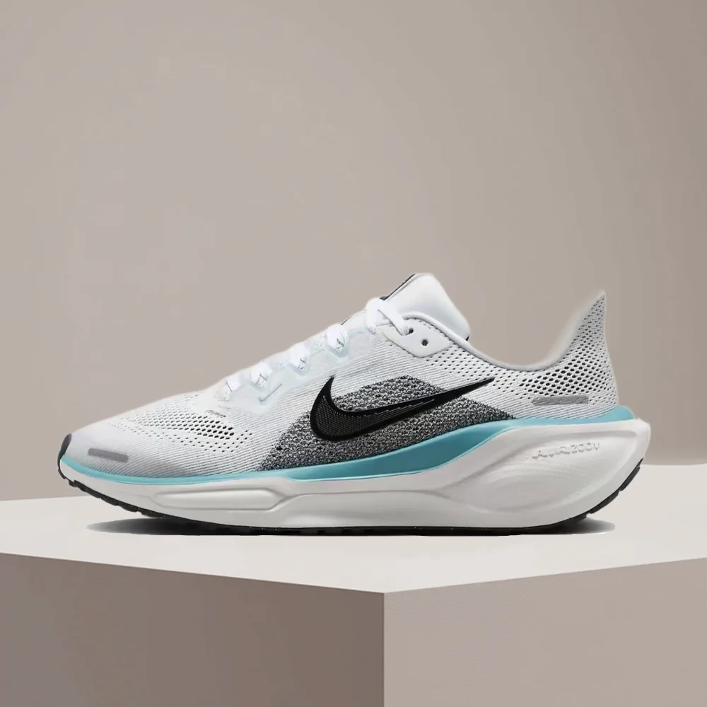 Nike Pegasus 41 GS Unisex Road Runners – White/Black, Zoom Air Cushioning, Stylish Low-Top, Breathable Fit FN5041-103
Nike Pegasus 41 GS Unisex Road Runners – White/Black, Zoom Air Cushioning, Stylish Low-Top, Breathable Fit FN5041-103
