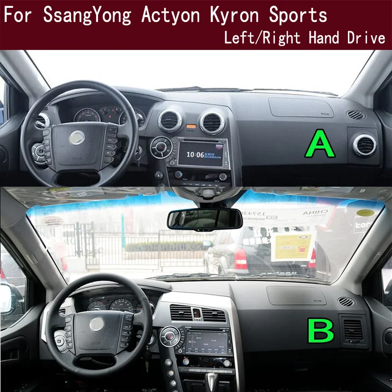 For SsangYong Actyon Pickup Kyron Sports Dashmat Anti-Slip Dash mat Dashboard Cover Instrument Panel Sunscreen Pad Ornaments
For SsangYong Actyon Pickup Kyron Sports Dashmat Anti-Slip Dash mat Dashboard Cover Instrument Panel Sunscreen Pad Ornaments