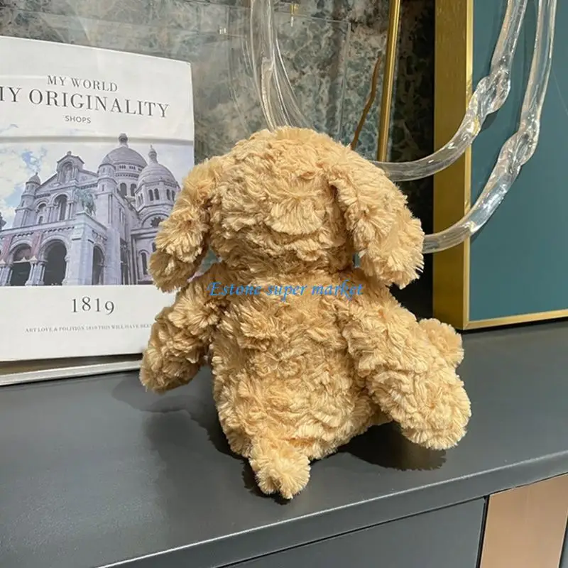 090B Realistic Sitting Yellow Dog Plush Toy Soft Stuffed Animal Toy Washable Plush Pillow Doll For Children Nursery Decors
090B Realistic Sitting Yellow Dog Plush Toy Soft Stuffed Animal Toy Washable Plush Pillow Doll For Children Nursery Decors