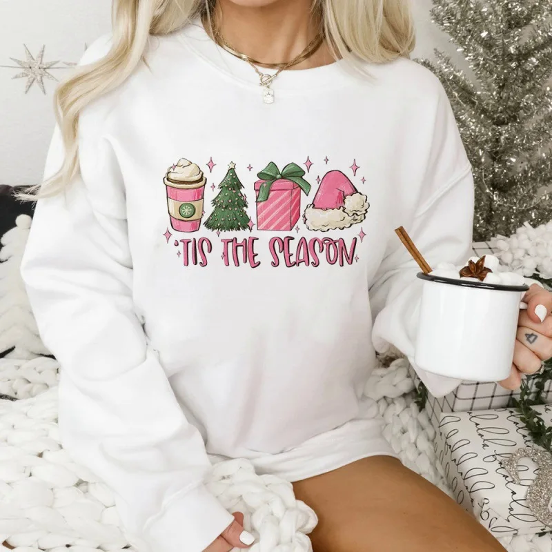 Толстовка Tis The Season, праздничная рождественская уличная одежда, женская толстовка, женская одежда
Толстовка Tis The Season, праздничная рождественская уличная одежда, женская толстовка, женская одежда
