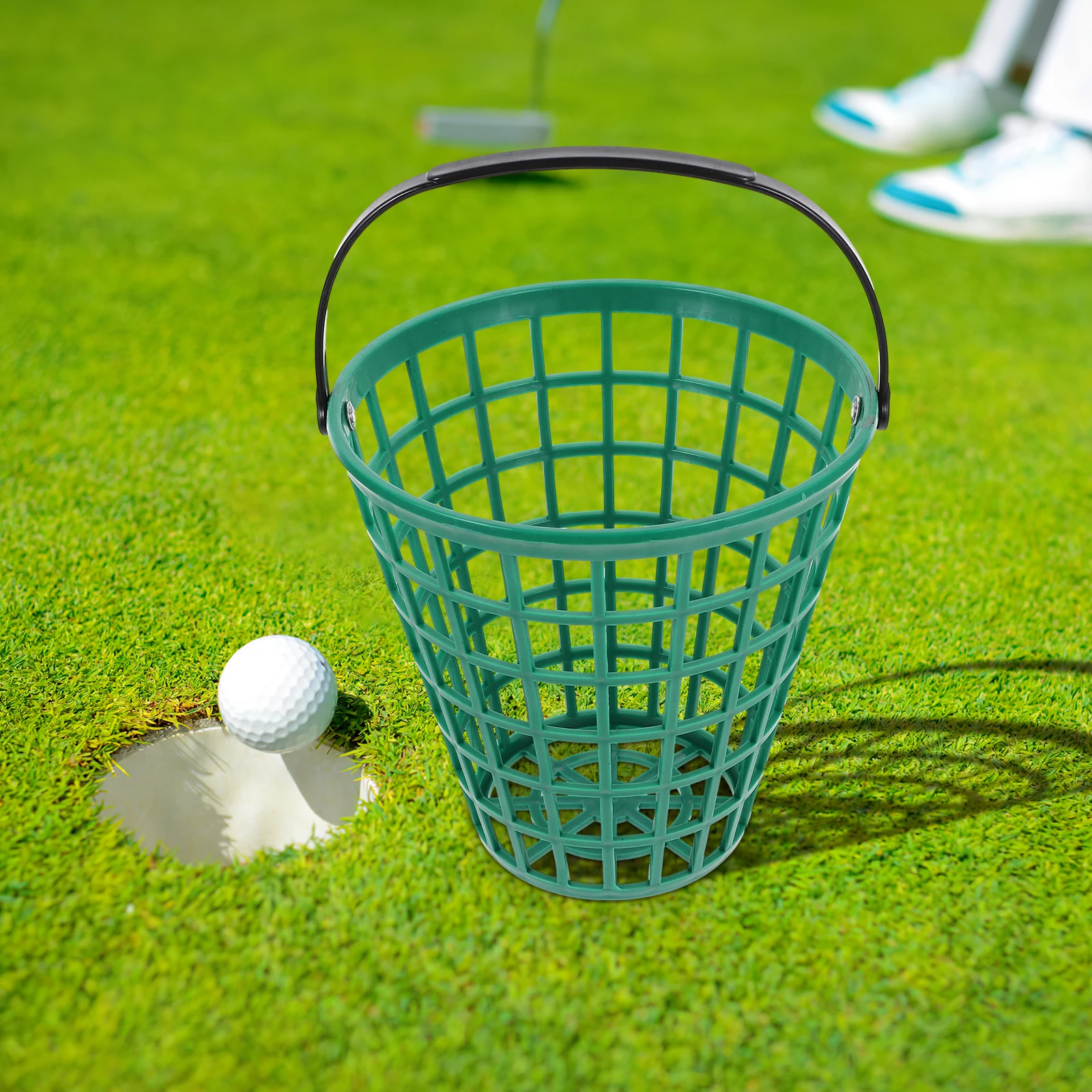 Golf Bucket Plastic Range Buckets Stackable Carrying Bucket Swivel Handle Fold Down Golfball Hoop Fitness
Golf Bucket Plastic Range Buckets Stackable Carrying Bucket Swivel Handle Fold Down Golfball Hoop Fitness