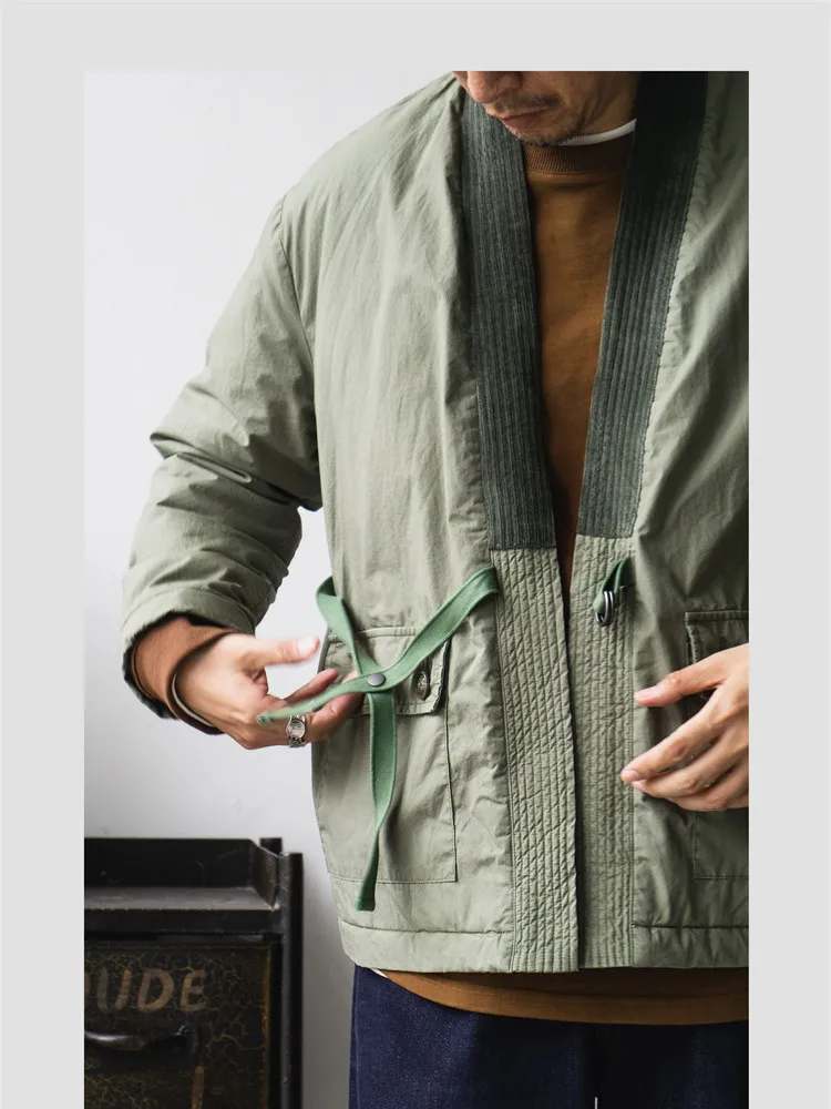 Японская ретро-куртка в стиле кендо, хлопковая, повседневная, укороченная, свободного кроя, с наклонным воротником, мужская, для осени и зимы
Японская ретро-куртка в стиле кендо, хлопковая, повседневная, укороченная, свободного кроя, с наклонным воротником, мужская, для осени и зимы