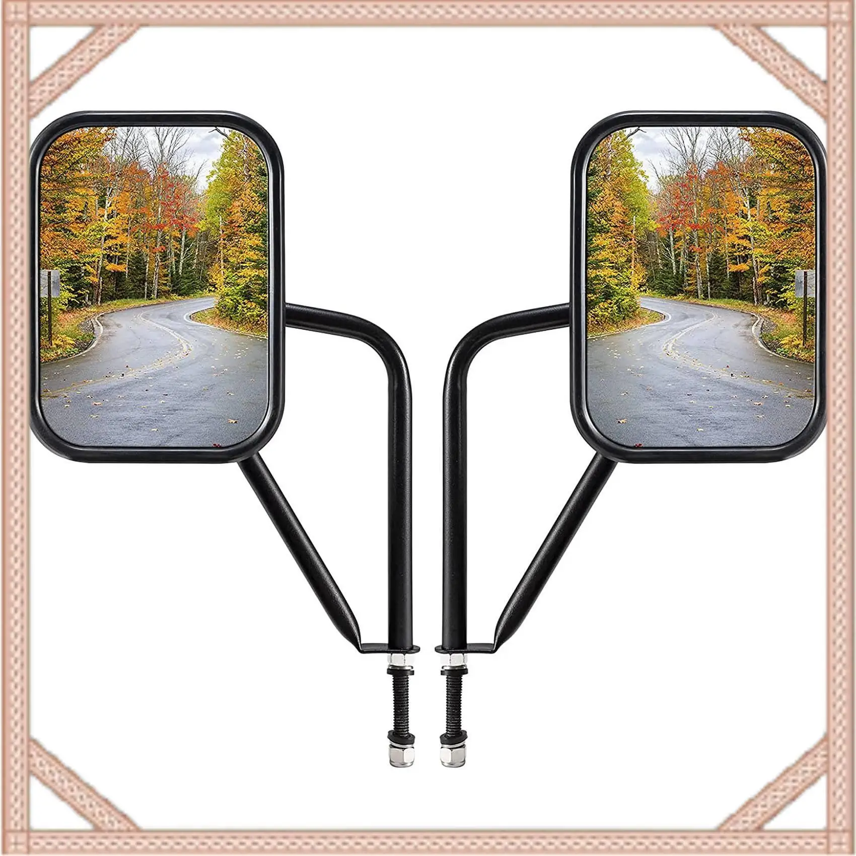 Doors Off Mirrors For Jeep Wrangler CJ YJ TJ JK JL & Unlimited, Wider Rearview Mirrors Square Door Side Hinge Mirror
Doors Off Mirrors For Jeep Wrangler CJ YJ TJ JK JL & Unlimited, Wider Rearview Mirrors Square Door Side Hinge Mirror
