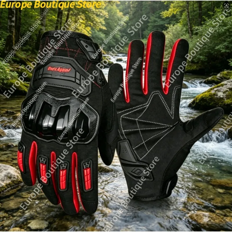OnesAgain Summer Motorcycle Gloves Men Women Anti Fall Electric Bike Protective Gear Breathable Touch Screen Riding Gloves
OnesAgain Summer Motorcycle Gloves Men Women Anti Fall Electric Bike Protective Gear Breathable Touch Screen Riding Gloves