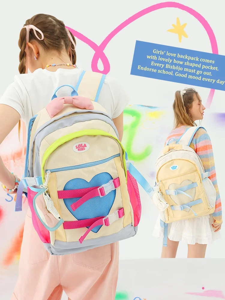 Design Lightweight Cute Shoulder Bag for High And Middle School Girls Student Backpack with Padded Straps And Internal C...
Design Lightweight Cute Shoulder Bag for High And Middle School Girls Student Backpack with Padded Straps And Internal C...
