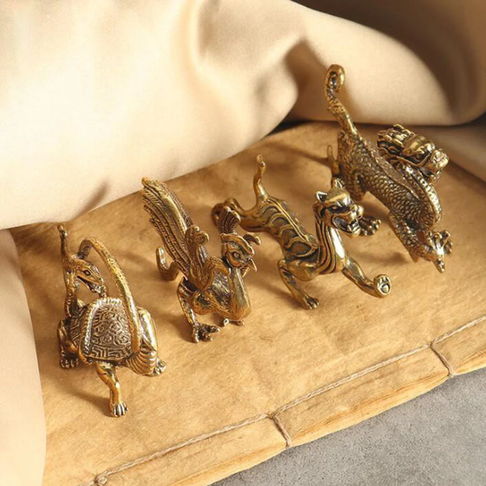 4pcs Ancient Animal Figurines Small Animals Ornaments Ancient Chinese Animal Statues for Table Shelf
4pcs Ancient Animal Figurines Small Animals Ornaments Ancient Chinese Animal Statues for Table Shelf