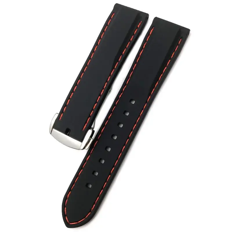 BEFIA 20mm 19mm 22mm Rubber Silicone Waterproof Watch Band Fit For Omega For IWC For SKX 007 Strap
BEFIA 20mm 19mm 22mm Rubber Silicone Waterproof Watch Band Fit For Omega For IWC For SKX 007 Strap