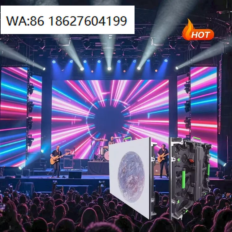 LED SignageHD Outdoor Giant Events LED Video Wall P2.6 P2.97 P3.91 P4.81 Stage Rental LED Screen Display
LED SignageHD Outdoor Giant Events LED Video Wall P2.6 P2.97 P3.91 P4.81 Stage Rental LED Screen Display