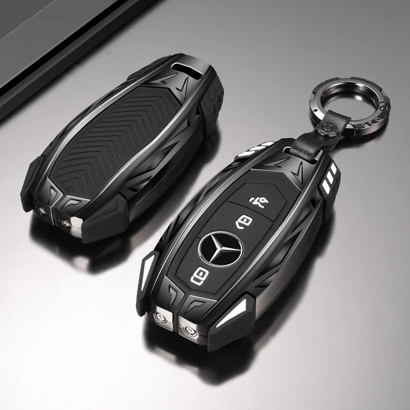 Car Key Case Cover for Mercedes-Benz A B C E G S Class CLA CLS GLA GLB GLC GLE GLS EQA EQB EQC 3 Buttons Auto Accessories
Car Key Case Cover for Mercedes-Benz A B C E G S Class CLA CLS GLA GLB GLC GLE GLS EQA EQB EQC 3 Buttons Auto Accessories