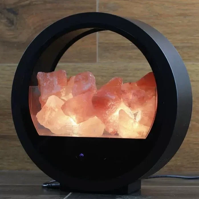 High Quality Himalayan Crystal Salt Lamp BT Speaker Touch Sensor Warm White Night Light for Living Room
High Quality Himalayan Crystal Salt Lamp BT Speaker Touch Sensor Warm White Night Light for Living Room