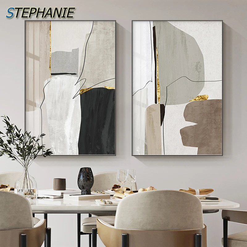 Abstract Black White Canvas Prints Paintings Modern Golden Geometric Line Posters Wall Art Pictures for Living Room Office Decor
Abstract Black White Canvas Prints Paintings Modern Golden Geometric Line Posters Wall Art Pictures for Living Room Office Decor