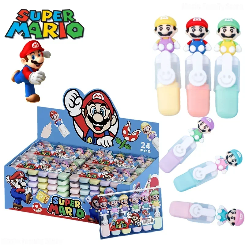 6pcs Super Mario Bros Markers Anime Peripherals Learning Stationery Highlighters Children's Graffiti Toys Party Holiday Gifts
6pcs Super Mario Bros Markers Anime Peripherals Learning Stationery Highlighters Children's Graffiti Toys Party Holiday Gifts