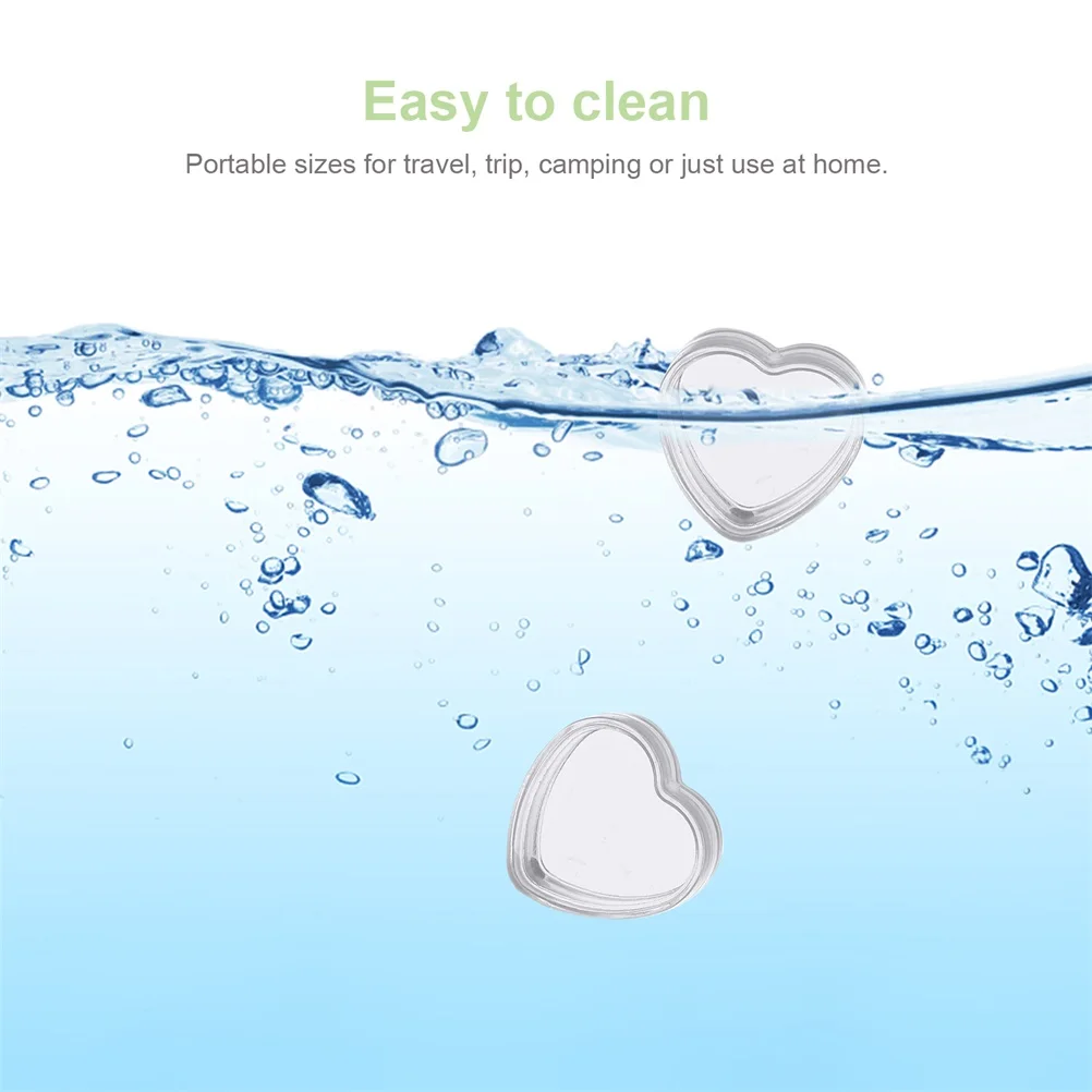 50pcs Heart Shaped Boxes Empty Containers for Creams Travel Durable Plastic Jars Skincare Samples Portable Gifts
50pcs Heart Shaped Boxes Empty Containers for Creams Travel Durable Plastic Jars Skincare Samples Portable Gifts