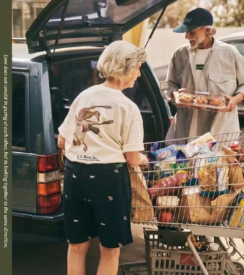 LLBEAN Коллекционная японская ретро с животным принтом ort Sve Свободная модная футболка для занятий спортом на открытом воздухе Пара 23SS Молодежная летняя футболка Ca...
LLBEAN Коллекционная японская ретро с животным принтом ort Sve Свободная модная футболка для занятий спортом на открытом воздухе Пара 23SS Молодежная летняя футболка Ca...