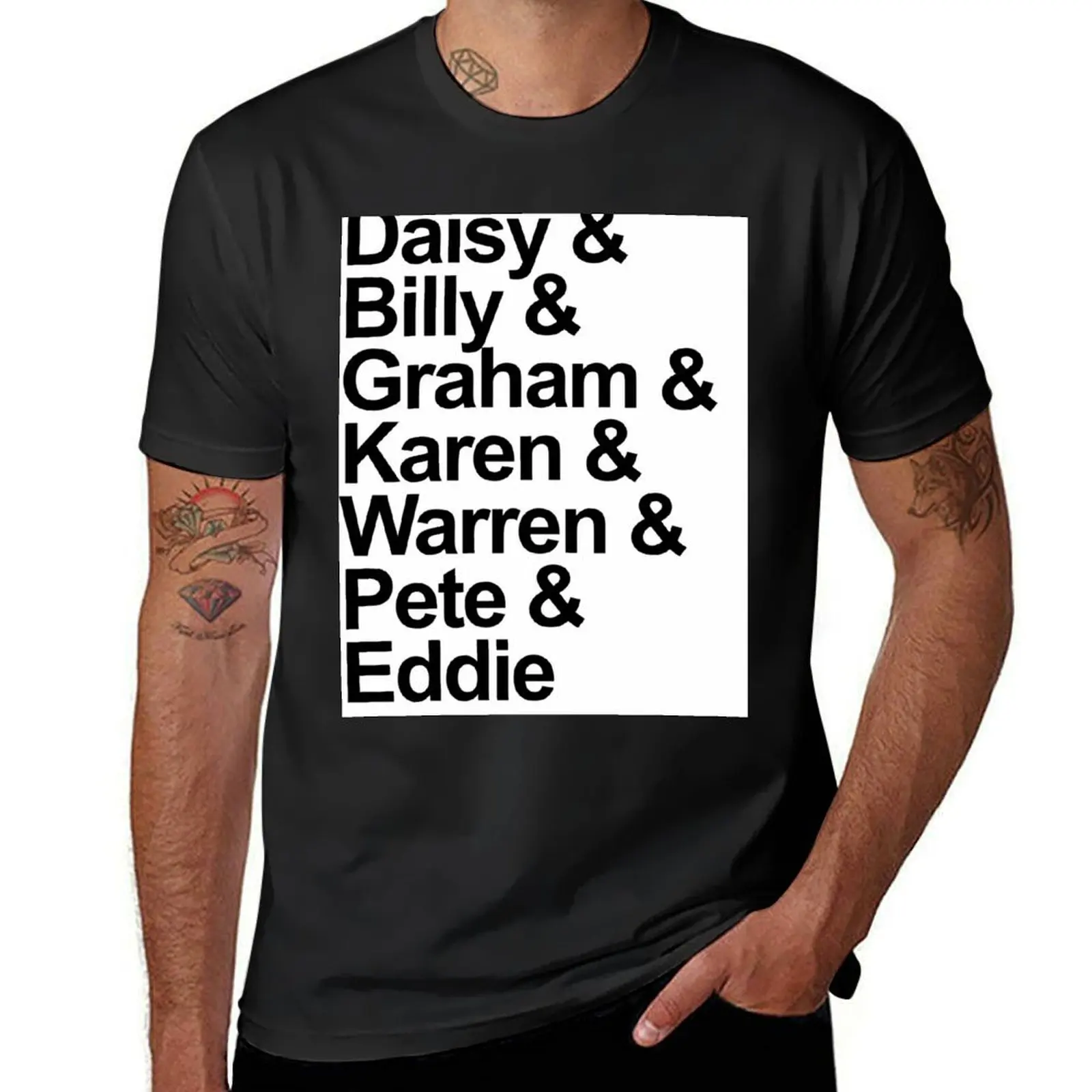 Daisy Jones and The Six T-Shirt summer clothes customizeds gifts for boyfriend mens workout shirts
Daisy Jones and The Six T-Shirt summer clothes customizeds gifts for boyfriend mens workout shirts