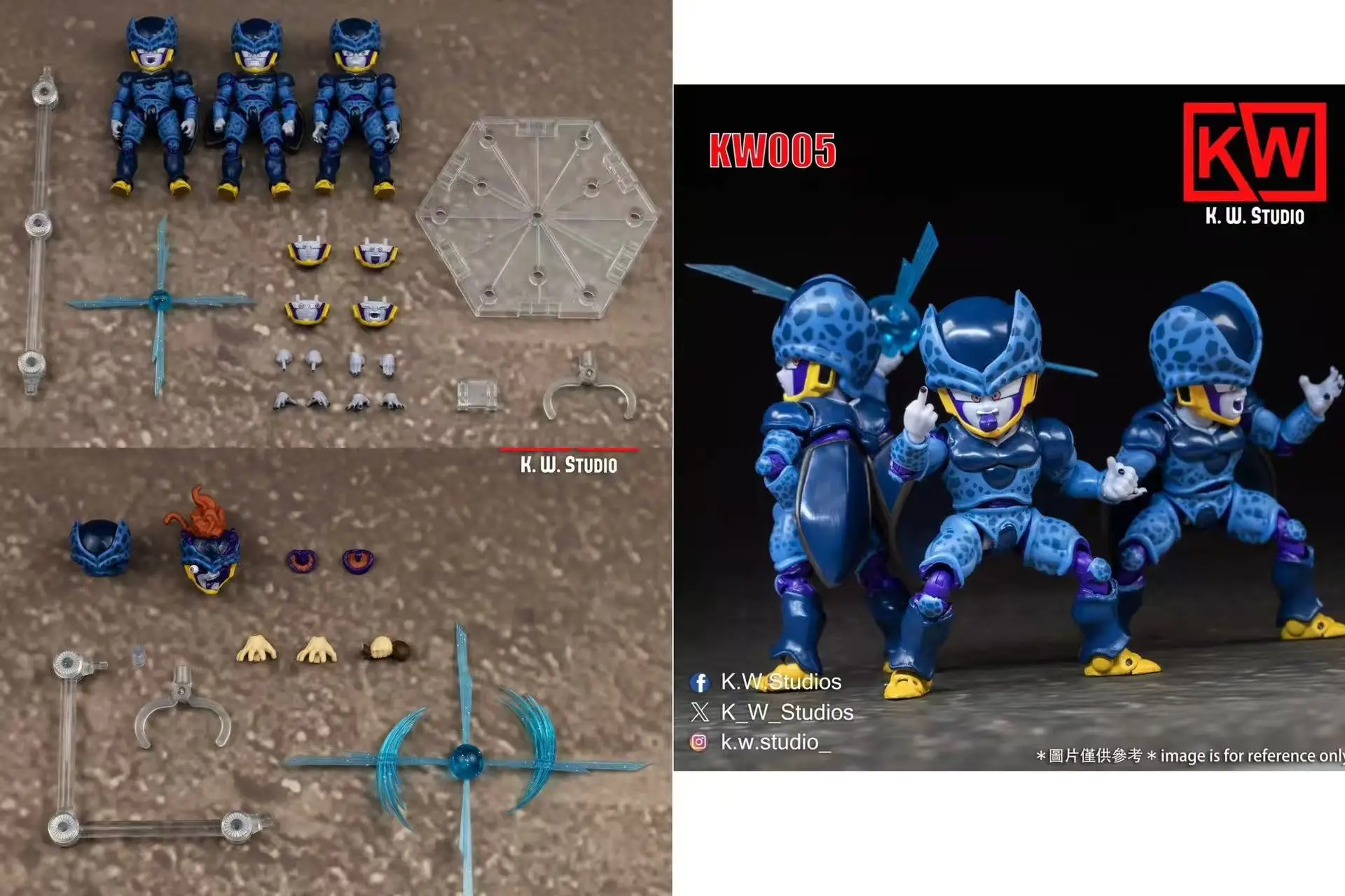 KW Studio Gremlin Little Cell Cell Cell Booster Pack Action Figure
KW Studio Gremlin Little Cell Cell Cell Booster Pack Action Figure